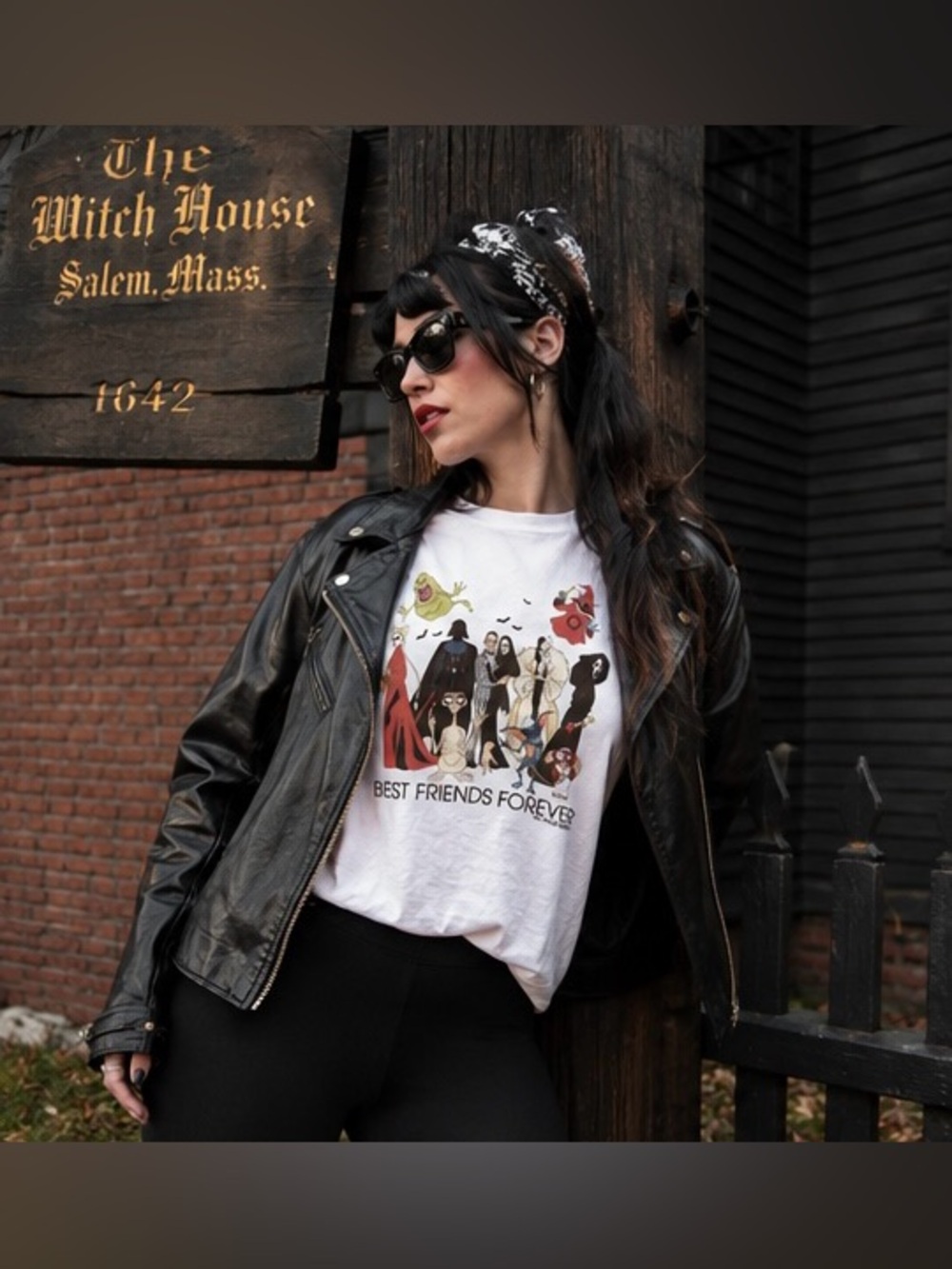 RARE VRL Paco Varela Best Friends Forever Tee Shirt, famous spooky characters